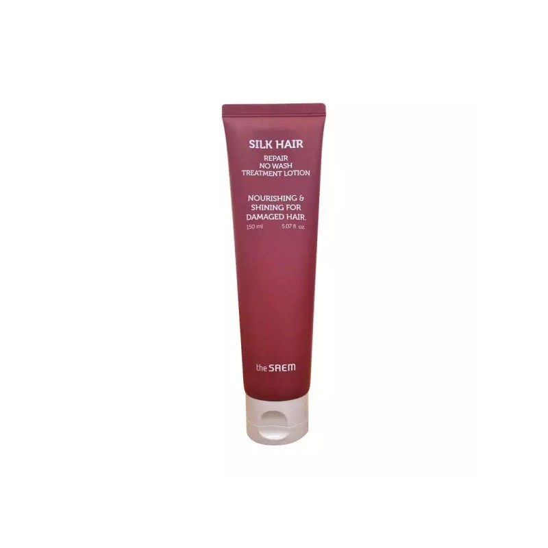 The Saem 더샘 실크 헤어 리페어 노워시 트리트먼트 로션 150ml