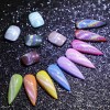 Shinetour Láser Arcoíris Esmaltes Uñas Gel Uñas Efecto Ojo Gato