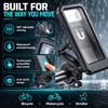 Waterproof Phone Holder with 360 Degree Rotation Adjustable Anti Shock