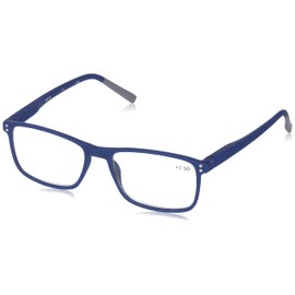 Solar Unisex Glasses R03 Scale Brown +1.5, Dark Blue, Matt.