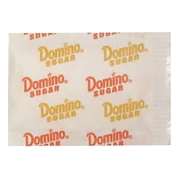 Domino Premium Pure Cane Granulated Sugar Packets - Bulk Box Of 2000 Packets