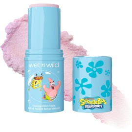 Wet n Wild Bob Esponja - Barra de purpurina refrescante, brillo de ópalo brillante para cara y cuerpo, barra reductora de hinchazón - Factor de enfriamiento