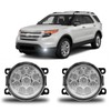 qobsos Fog Light Bulb 3.5 Inch Pair For Ford Explorer