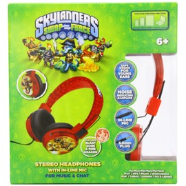Skylander Swapforce Blast Zone Junior Headphones Red