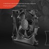 A-Premium Left Engine Radiator Cooling Fan Assembly Compatible with Select