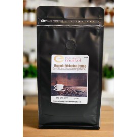 Ethio Goods eMarket Organic Ethiopian Roasted and Ground Coffee - 32 oz Medium
