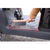 Huskey Red Trim Golf Cart Floor Mat For Club Car