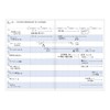 Marks CDR-TYD01-RE Notebook, Diary, Year-free, Beginning in January, A5 Size,