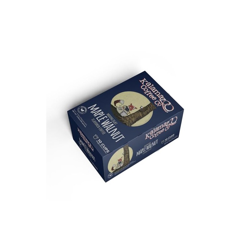 KALAMAZOO COFFEE COMPANY Moonlight Maple Walnut Flavored Coffee K-Cups (60