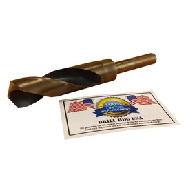 Drill Hog USA 15/16" Drill Bit 15/16" Silver & Deming Bit HI-Molybdenum M7