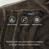 Bedsure GentleSoft Fleece Blankets Queen Size Brown - Bed Blanket