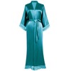 BABEYOND Satin Kimono Robe Silky Long Bridesmaid Wedding Lightweight Bath