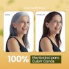 Black Instant Hair Color Shampoo for Gray Hair, 3 In