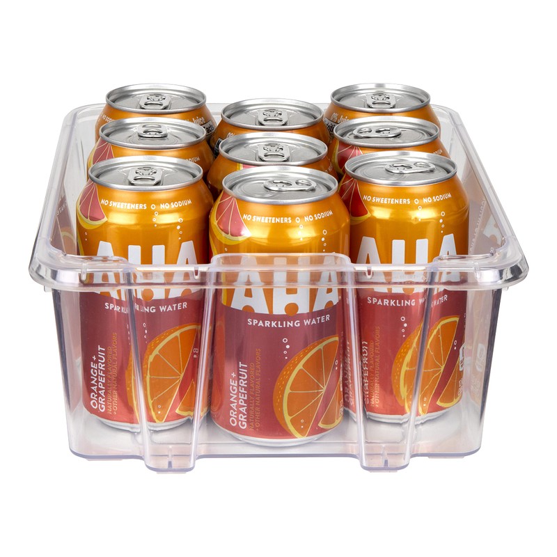 AB Designs 6842ABD Stackables, Cosmetic Storage Bins, Clear, 3 Pack