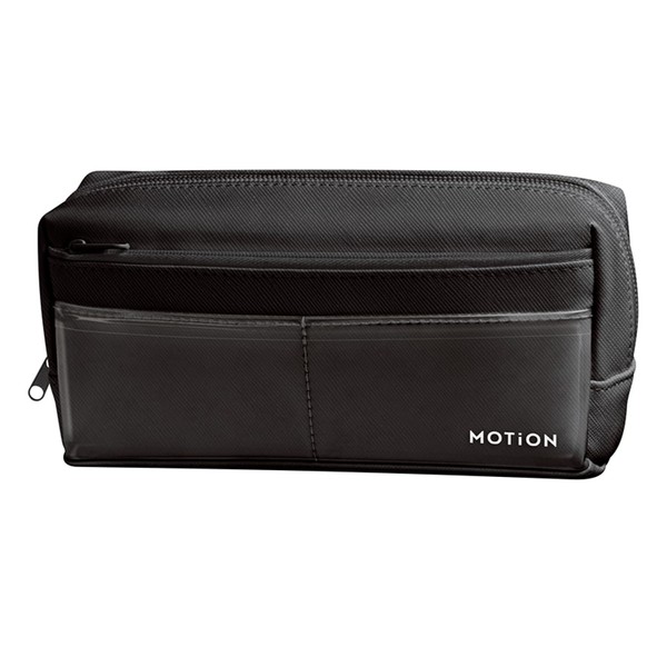 Kamio Japan 214699 Menny Pockets, Pen Case, Black, Pencil Case,