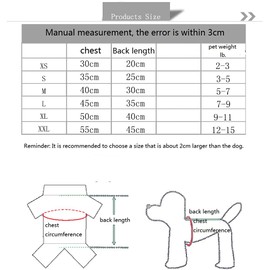 Abcsea 1 Piece Pet Hoodies, Pet Warm Clothes, Dog Sweater Hoodies, Pet Winter Clothing, Dog Clothes, Rabbits Pattern XL Size