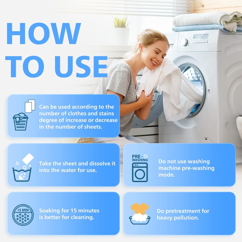 AppXynn Laundry Detergent Sheet, Liquidless Soap, Power Sheets Fresh Scent