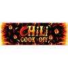 Chili Cook Off Decorations Banner, Chili Pepper Contest Banner for