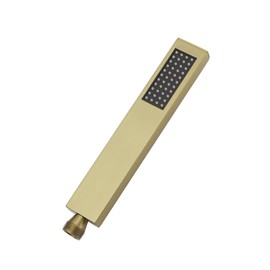 HXYHS Hand Shower Wand Handheld Shower Spray High Pressure Single Function Luxury Hand Showerhead Brushed Gold