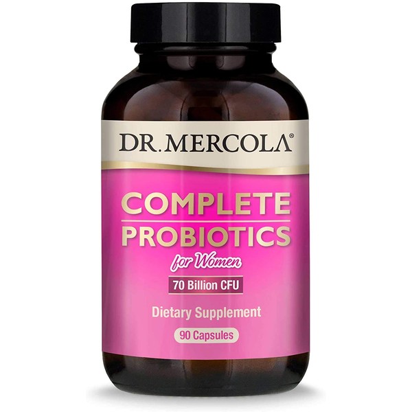 Dr. Mercola, Complete Probiotics for Women Capsules, 90 Servings (90