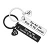 Xiahuyu Mother Daughter Gifts Keychain Lorelai and Rory Keychain Set