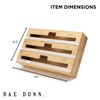 Rae Dunn 3 in 1 Wrap Organizer with Cutter, Plastic