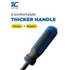 ROTATION 4-Piece Heavy Duty Pry Bar Set with Thicker Hammer