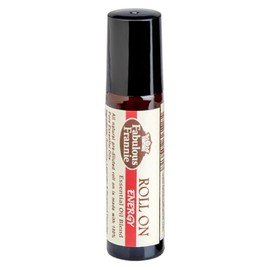 Fabulous Frannie Energy Essential Oil Blend Roll-On Bergamot & Rosemary Pure Essential Oils and Coconut Carrier Oil 10ml