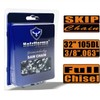 Holzfforma® Skip Chain Full Chisel 3/8'' .063'' 32inch 105DL Chainsaw