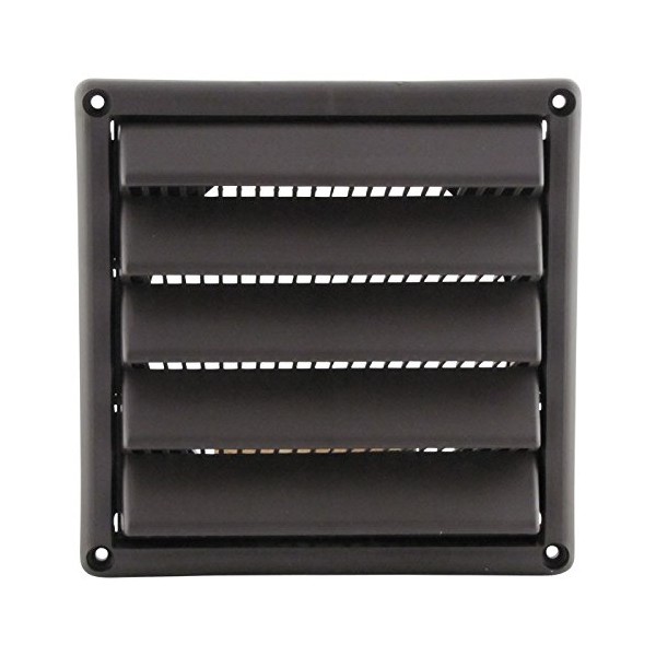 Plastic Wall Vent with Fixed Louvers | Air Intake or