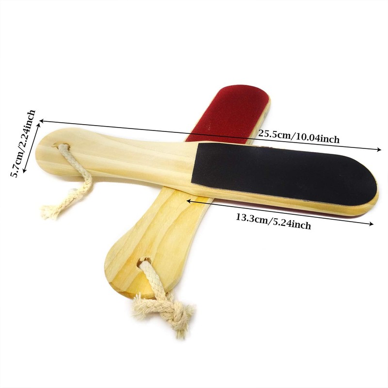 Limas de madera para pies Honbay WOODEN-FOOT-FILE-2 (Set de 2)