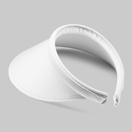 Women's Summer Sun UV Protection Visor Wide Brim Clip on Beach Pool Golf Cap Hat