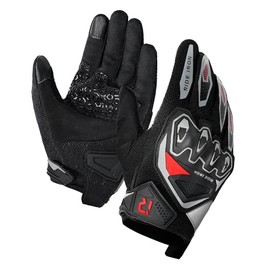 RIDEIRON Motorcycle gloves for men and women, summer, touchscreen, non-slip, soft, breathable and comfortable for motorcycling, mountaineering, hiking and other outdoor sports