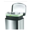 Eco Living Bote Basura Acero Inoxidable Apertura Pedal 11 L