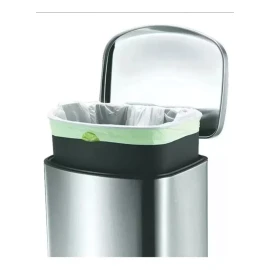 Eco Living Bote Basura Acero Inoxidable Apertura Pedal 11 L Interiores