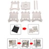 Camping Stove 304 Stainless Steel Folding Backpacking Burning Stove Portable