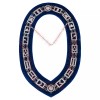 Senior Deacon Apron With Chain Collar & Gloves - Blue