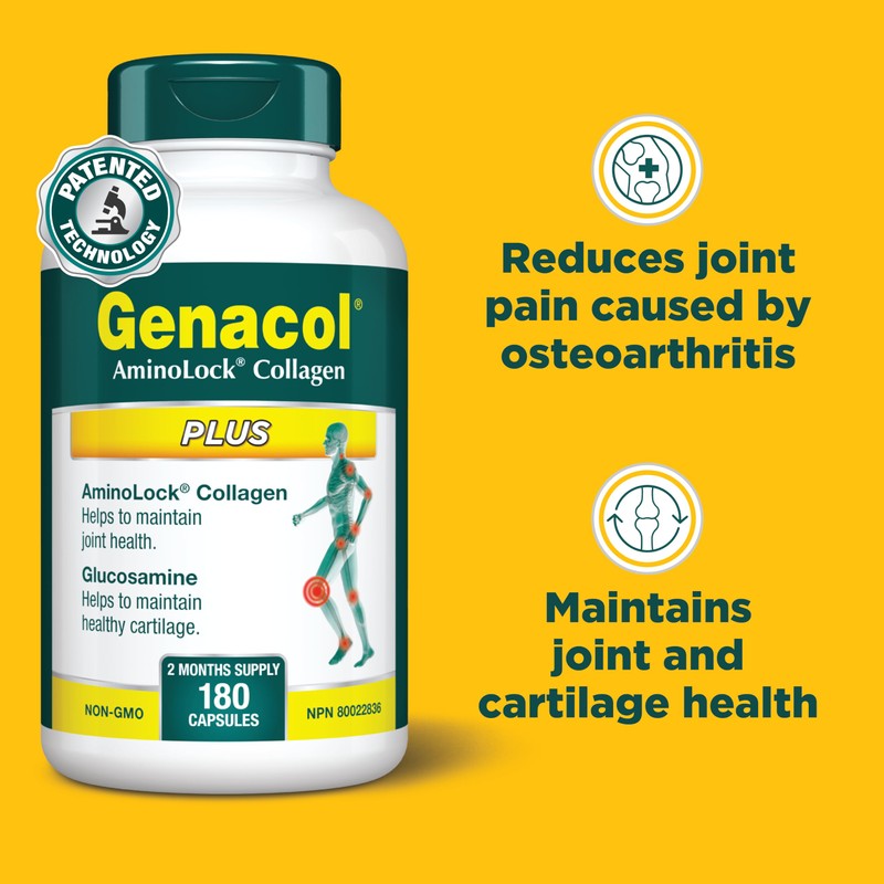 Genacol Genacol Glucosamine and Collagen Supplement | Support Joint Health
