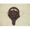 2 Cast Iron Antique Style Rustic LION HEAD Door Knocker