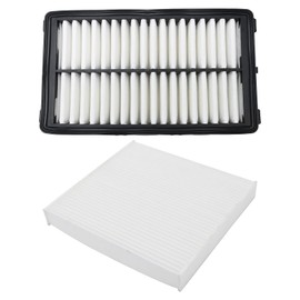 Aynaxcol 28113-L1000 Filtro de aire de cabina 97133-L1000 Reemplazo para Hyundai Tucson 2022-2023 Reemplazo para Santa Fe 2021-2023 Reemplazo para Kia K5 2021-2023 Reemplazo # 28113N 900