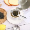 Stainless Steel Tea Filter with Drip Bowl – Fine Mesh