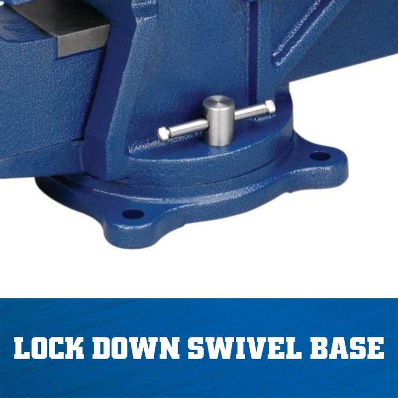 WILTON General Purpose Bench Vise, 6" Jaw Width, 5” Jaw
