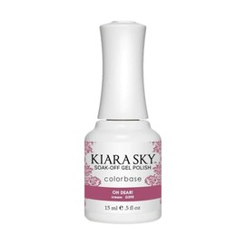 Kiara Sky Gel Polish 0.5 Fl Oz Purple Tone (Oh Dear!)