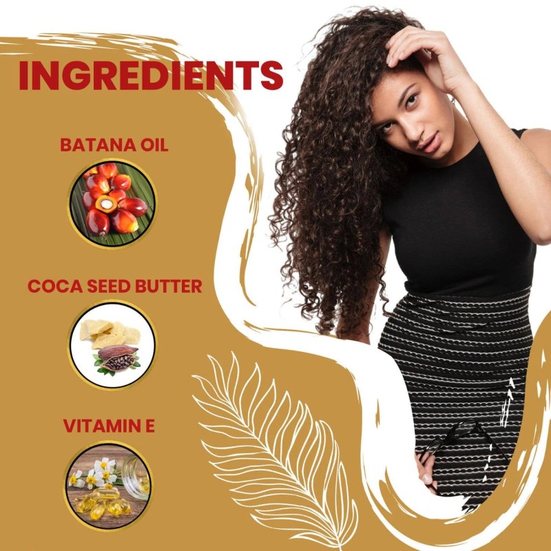 Botanic 100% Unrefined Batana Oil Butter, 2 Oz