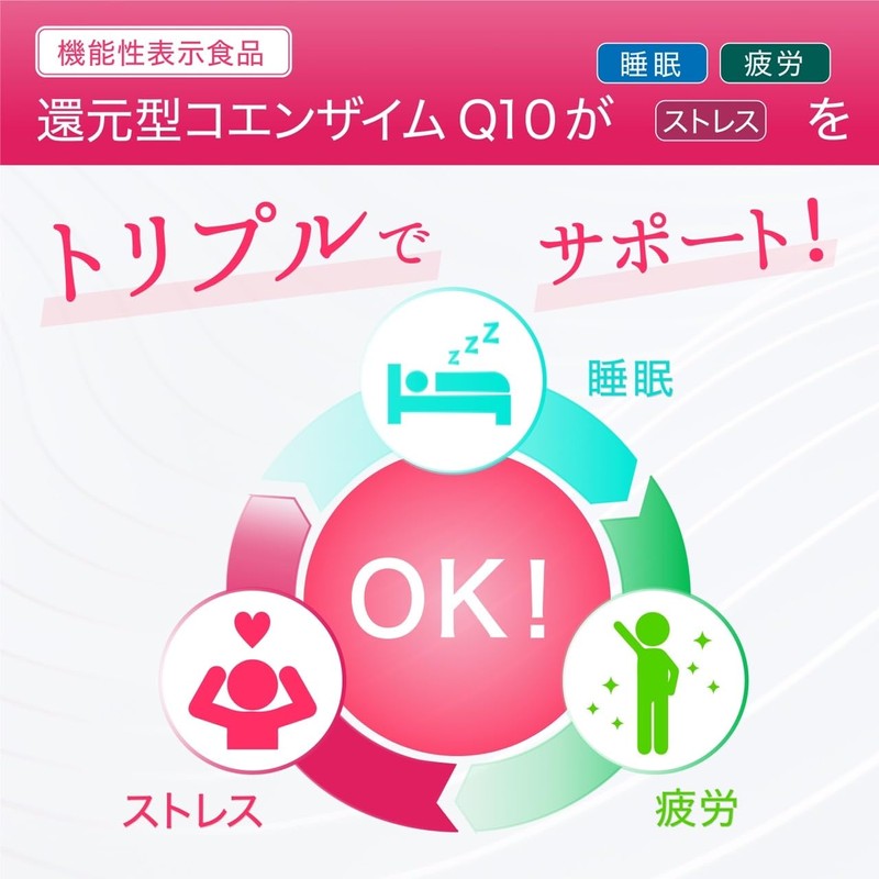 還元型コエンザイムQ10 袋タイプ カネカ社製 60粒×3個セット(約90日分)