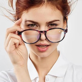 CVVTSPE 3 Pack Reading Glasses Blue Light Blocking Stylish Cat Eye Computer Readers Anti Eyestrain & Glare for Women (New Multicolor, 4, x)