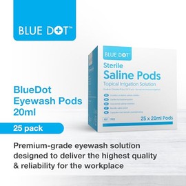 Blue Dot Blue Dot Eye Wash Pods, Pack of 25