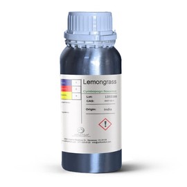 Lemongrass Essential Oil || Pure & Natural || Cymbopogn flexuosus || India - 16 oz