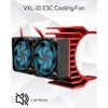 VXL-3s ESC Cooling Fan and Motor Cooling Fan Dual Fan