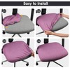 Yikko Elastic Stretch Spandex Chair Seat Covers Slipcovers Washable fit